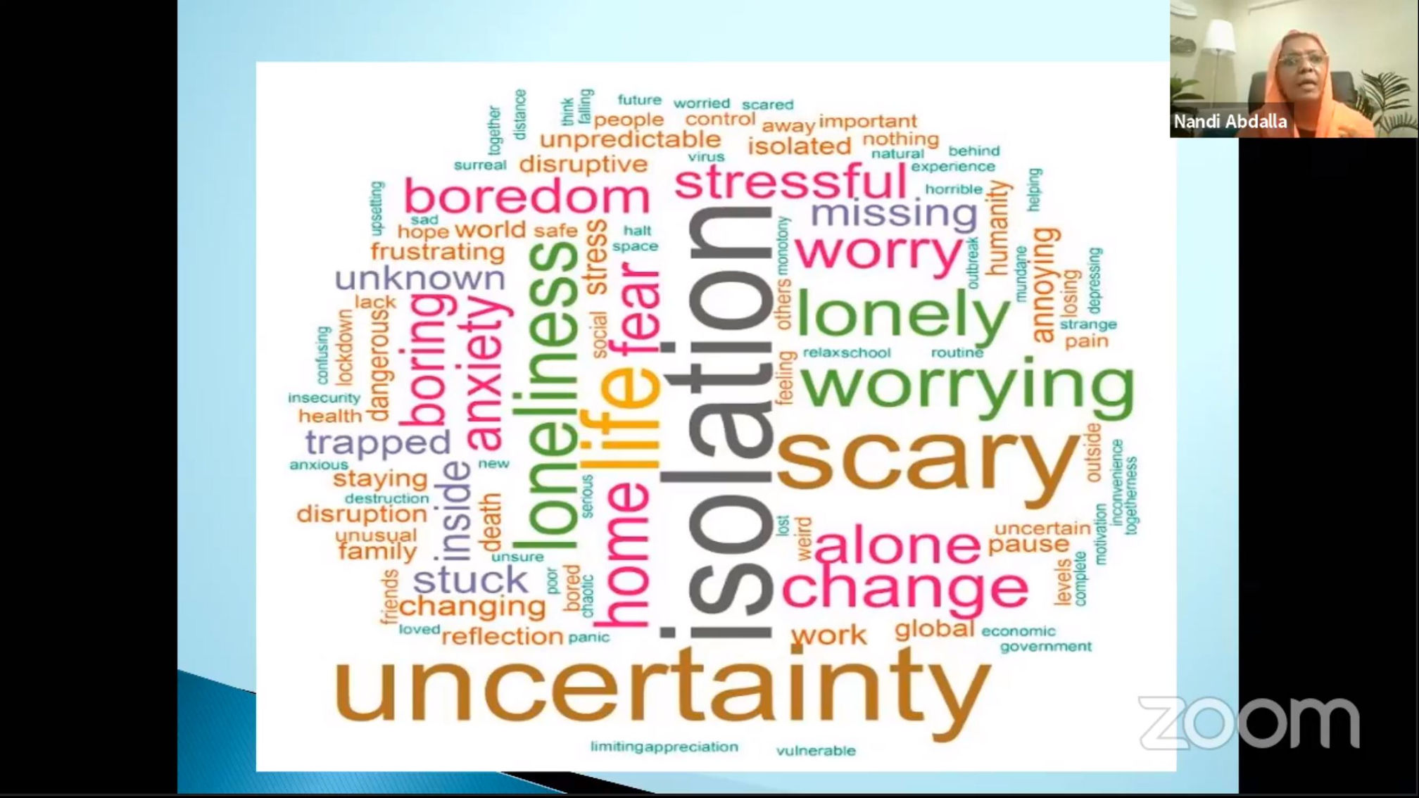 الصحة النفسية و الية التعامل مع جائحة الكرونا - الجزء الرابع